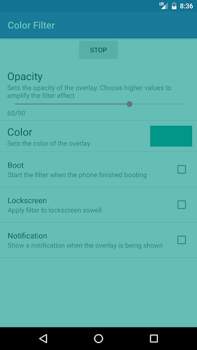 Color Filter پی سی