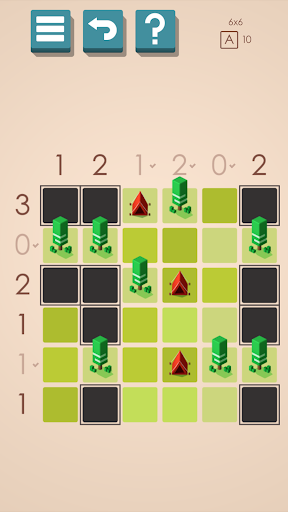 Namioty i drzewa – łamigłówki PC