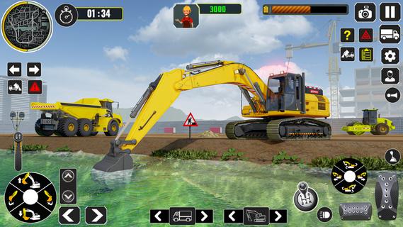 Excavator Construction Game