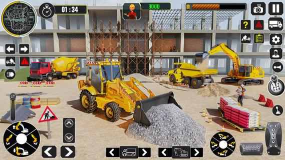 Excavator Construction Game