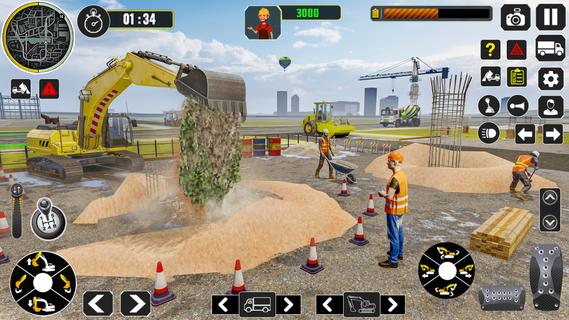 Excavator Construction Game