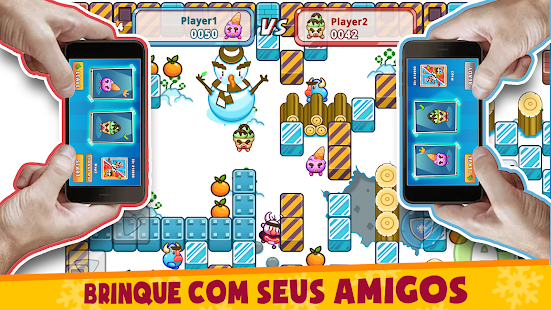 Baixe Fruit & Ice Cream - Ice cream war Maze Game no PC com MEmu