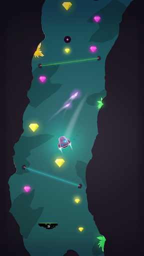 Cave FRVR - 宇宙飛船著陸和星系探索電腦版