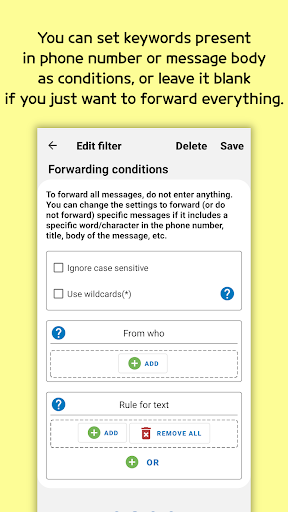 SMS Forwarder پی سی