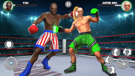 Kick boxing gym lighting game