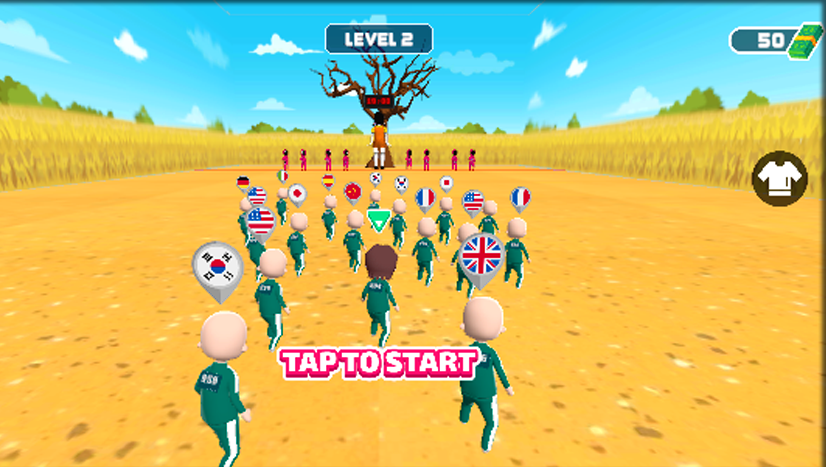 イカゲームSquid Game.io PC版