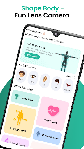 Shape Body - Fun Lens Camera پی سی