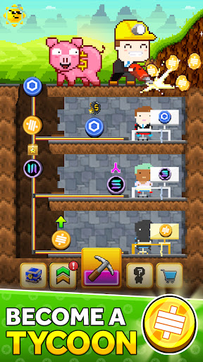 Bitcoin Miner Idle Tycoon Game PC