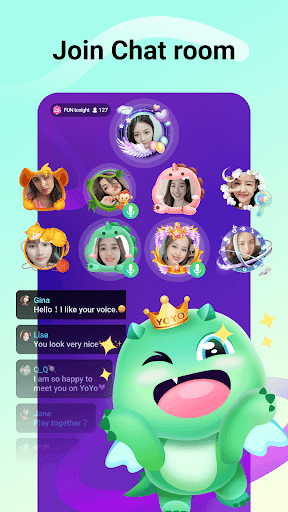 komputer YoYo - Voice Chat Room, Games