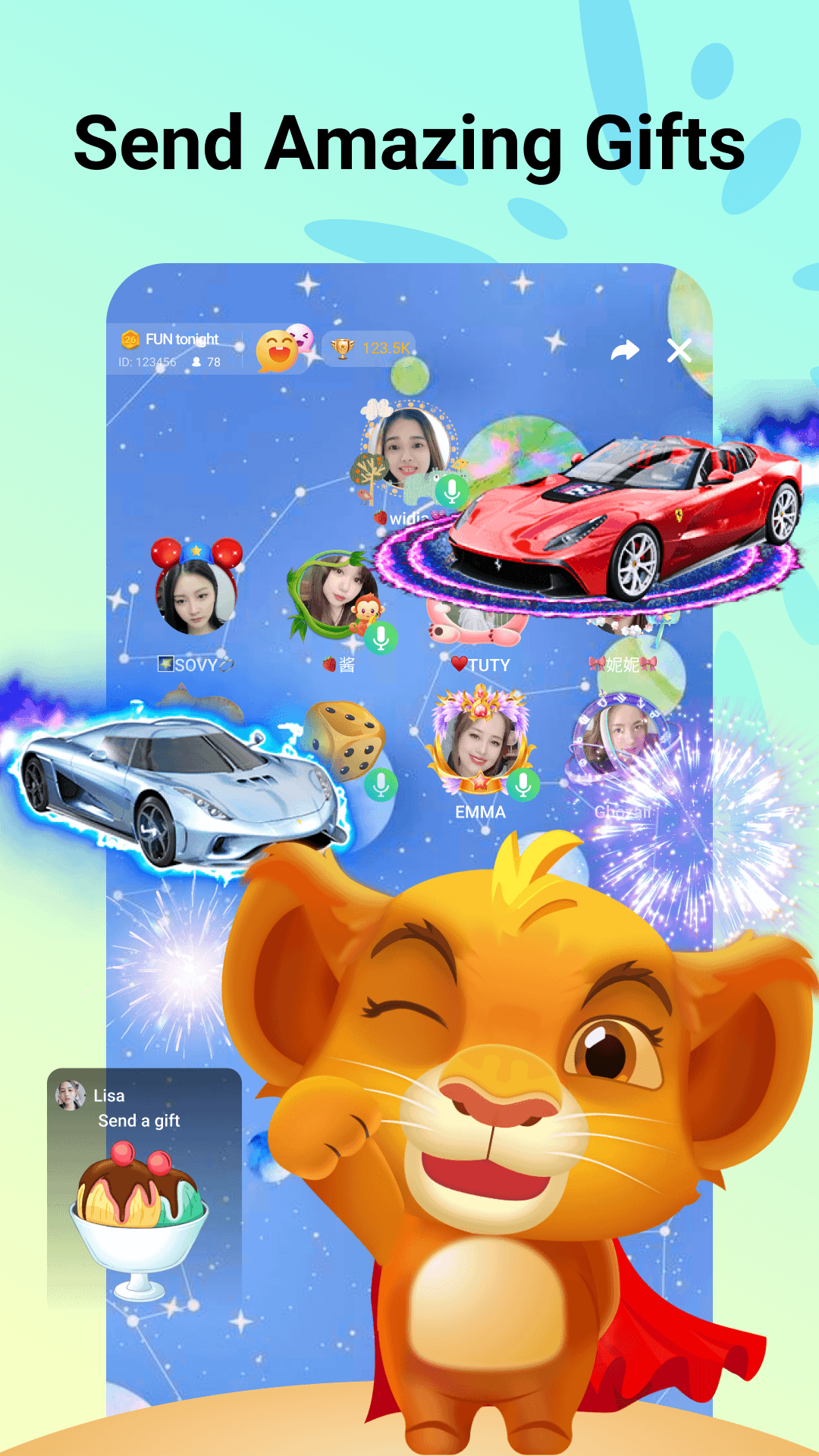 YoYo - Voice Chat Room, Games PC