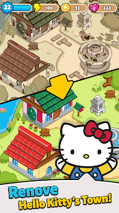 Hello Kitty - Merge Town para PC