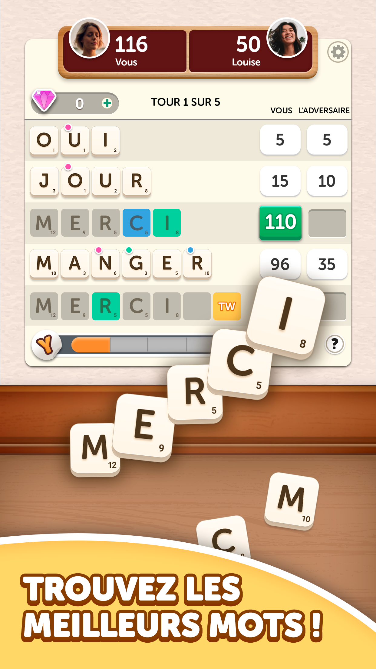 Word Yatzy - Puzzle de mots PC