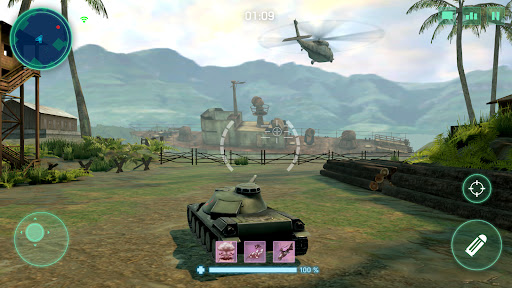 War Machines: Free Multiplayer Tank Shooting Games PC