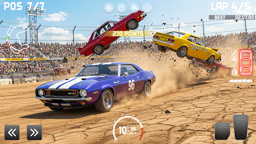 komputer Demolition Derby: Car Games