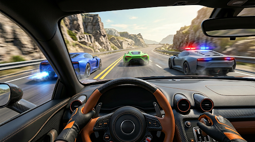 komputer Crazy Car Racing Games Offline