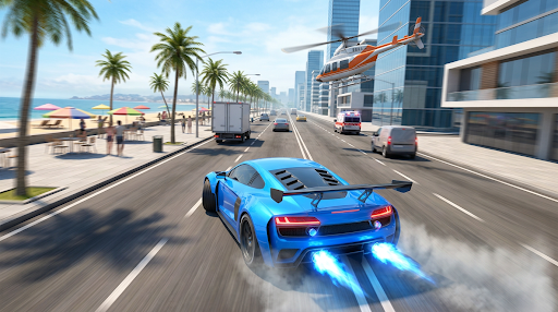 komputer Crazy Car Racing Games Offline