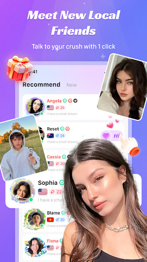 komputer Vidzo: Live Chat & Real Friend