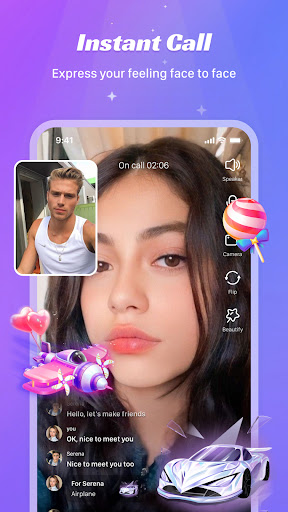 komputer Vidzo: Live Chat & Real Friend