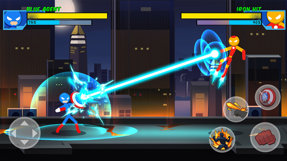 Stick Super: Hero - The stickman shadow fight PC