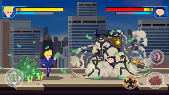 Stick Super: Hero - The stickman shadow fight PC