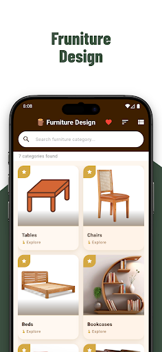 Wood Furniture Design পিসি
