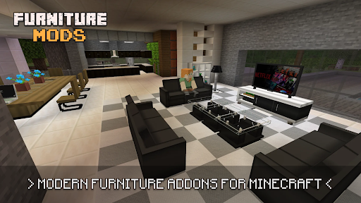 Minecraft के लिए फर्नीचर मोड