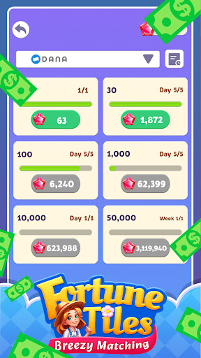 Fortune Tiles-Reward Cash PC