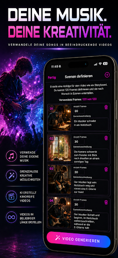 Video Editor mit Musik: MAIVE