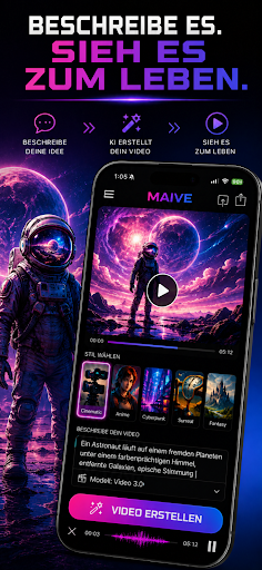Video Editor mit Musik: MAIVE
