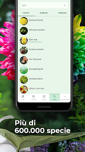 PlantSnap - identifica piante, fiori e alberi