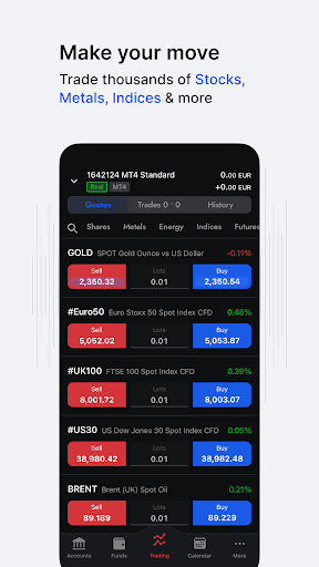 komputer FxPro: Online Trading Broker