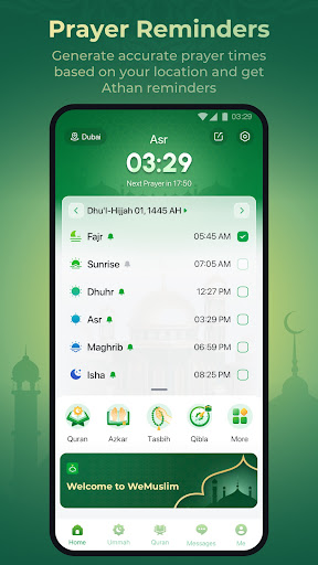 WeMuslim: Athan, Qibla&Quran PC