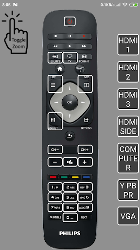 PHILIPS TV IR remote simple PC
