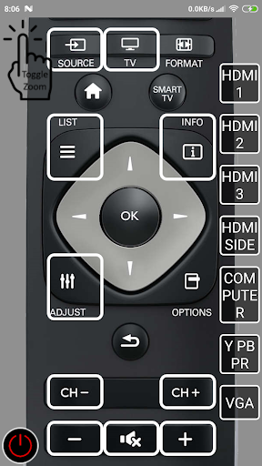 PHILIPS TV IR remote simple PC