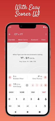 CricScorer-Cricket Scoring App پی سی
