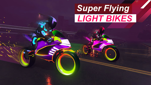 komputer Light Bike Flying Stunts