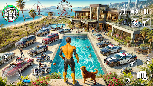 Super Rope Hero Open World Sim PC