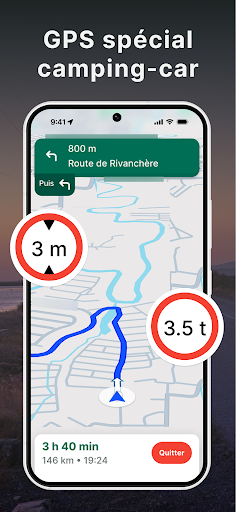 Gabary - GPS Camping-Car & Van PC
