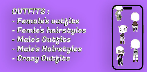 Gacha Outfits and Hairstyles PC