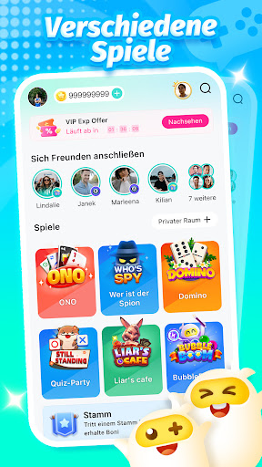 TopTop : Spiele & Chat