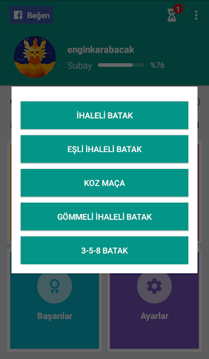 Batak - Tekli, Eşli, Koz Maça PC