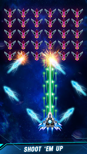 Space shooter - Galaxy attack الحاسوب