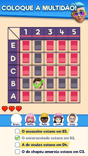 That's My Seat - Logic Puzzle
