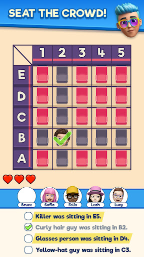 That's My Seat - Logic Puzzle