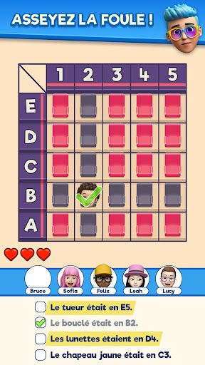 That's My Seat - Logic Puzzle