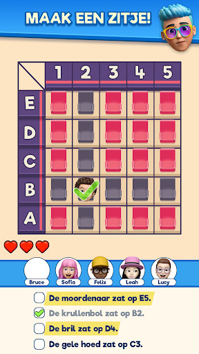 That's My Seat - Logic Puzzle