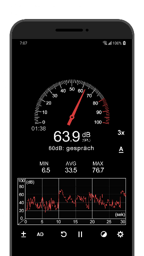 Schallmessung (Sound Meter) PC