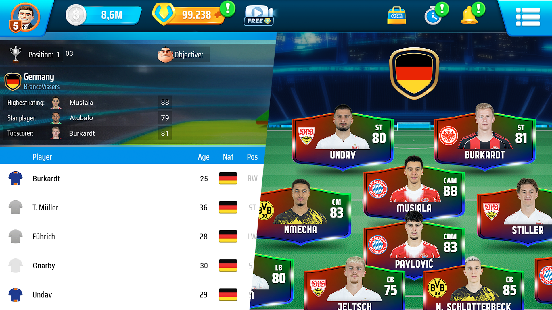 OSM 26 - Football Manager game PC