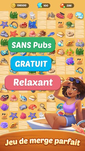 Seaside Escape®: jeu de fusion