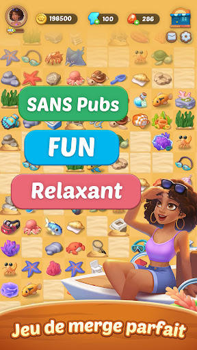 Seaside Escape®: jeu de fusion